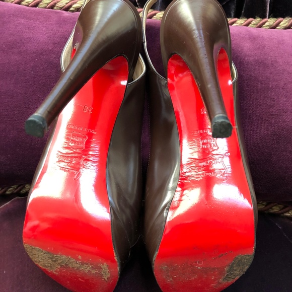 Louboutin Sling Back Pumps - Picture 2 of 8